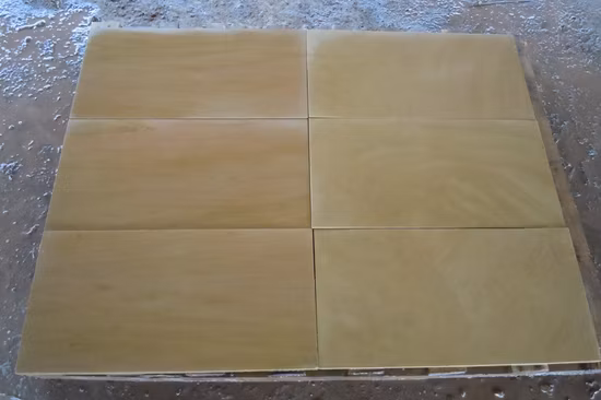 포석을 위한 최고 품질의 노란 사암